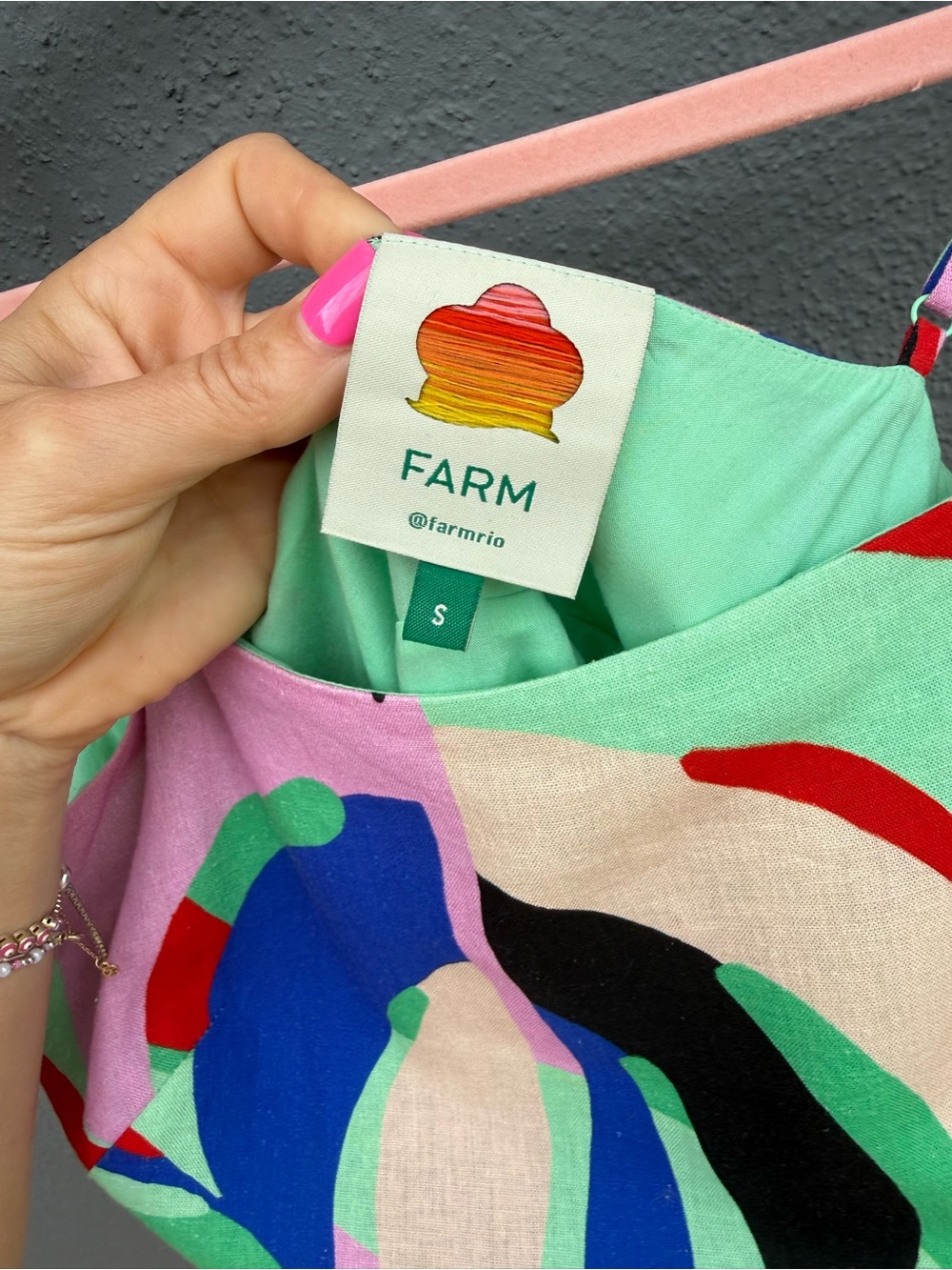FARM Rio Colorful Monstera Mini Dress - Picture 12 of 13